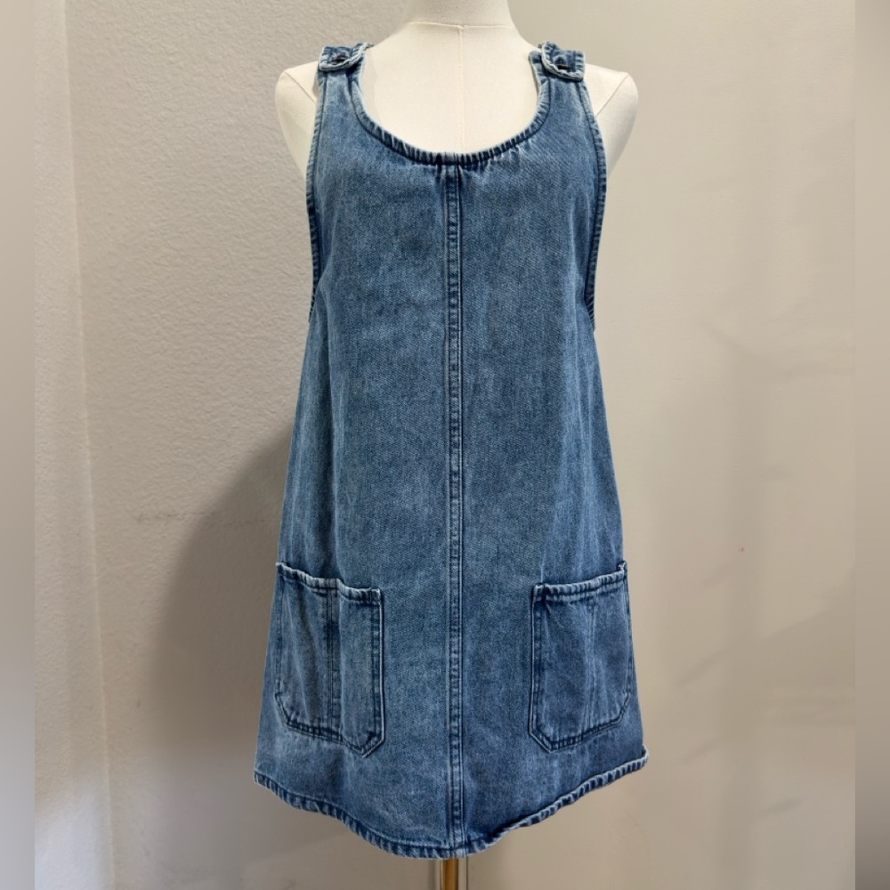 Forever 21 Blue Denim Mini Dress